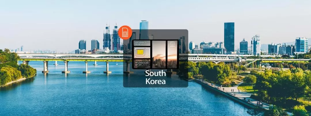 4G SIM Card (SG Delivery) for South Korea from Xplori