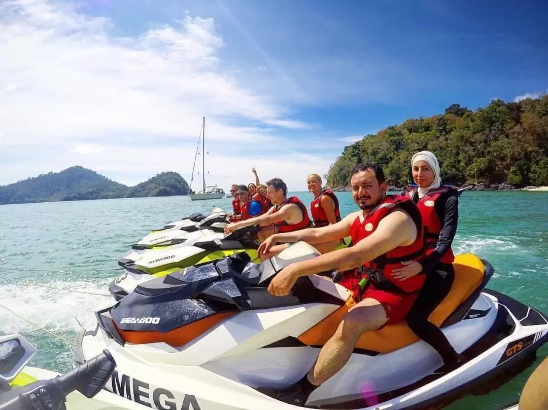 Pulau Dayang Bunting and Langkawi Islands Jet Ski Tour by Mega Water Sports