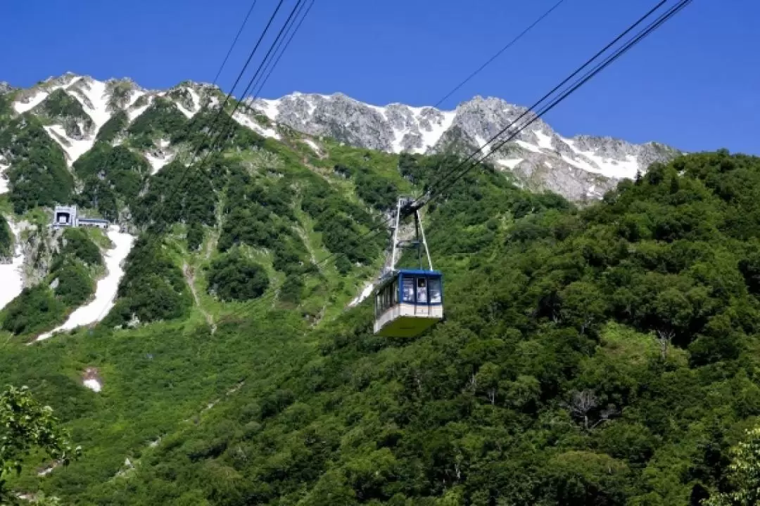 立山黑部阿爾卑斯山脈路線 & 阿爾卑斯山高地2天1夜遊（大阪出發）