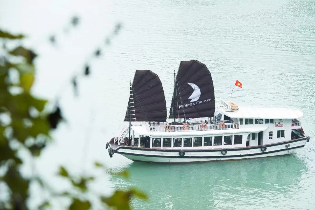 [Route 2] Halong Bay Deluxe Cruise from Ha Noi by Phoenix Cruiser