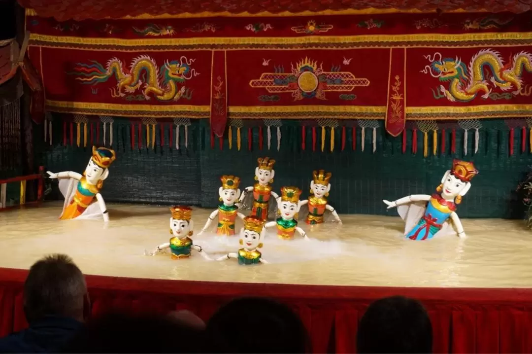 Golden Water Puppet Ticket in Ho Chi Minh City