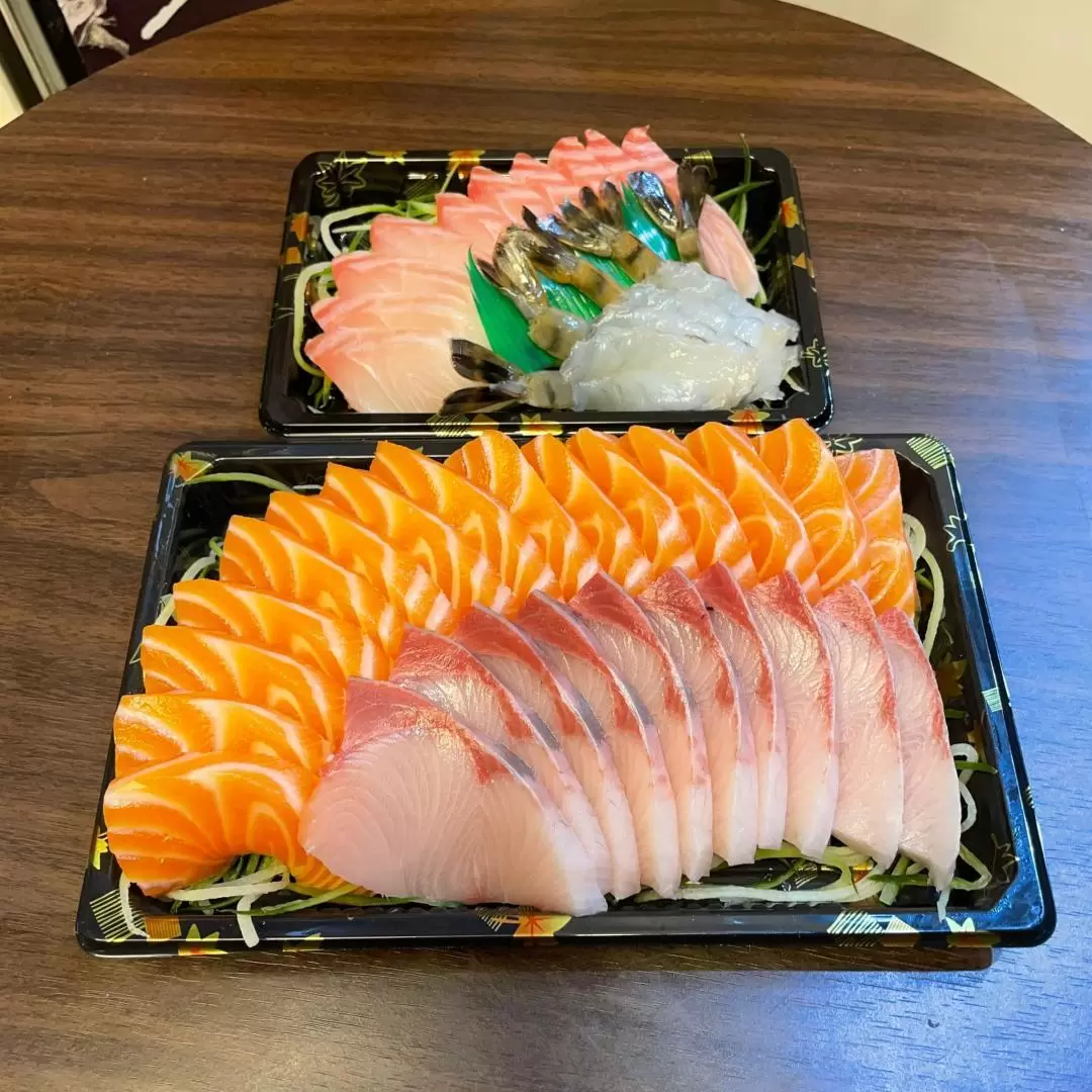 【Supper Recommendation】LongLongLong Catering｜Salmon Party Platter｜Sashimi Platter｜Sushi Course｜Takeaway