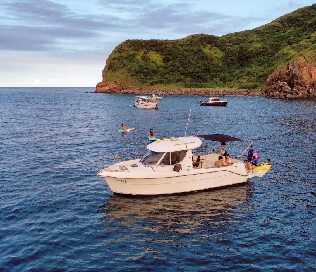 龜山島牛奶湖｜宜蘭龜山島牛奶海帆船・SUP 體驗