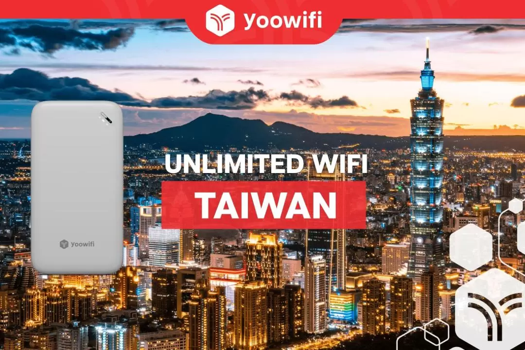 Unlimited 4G Travel UPSIZED WIFI for Taiwan