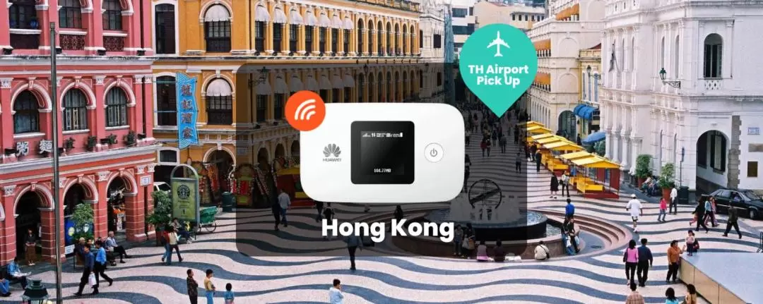 [SALE] Unlimited Data Pocket WiFi (BKK & DMK Airport Pick Up) for Hong Kong