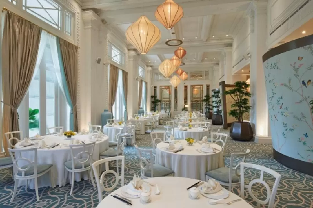 Jade Restaurant at The Fullerton Hotel Singapore