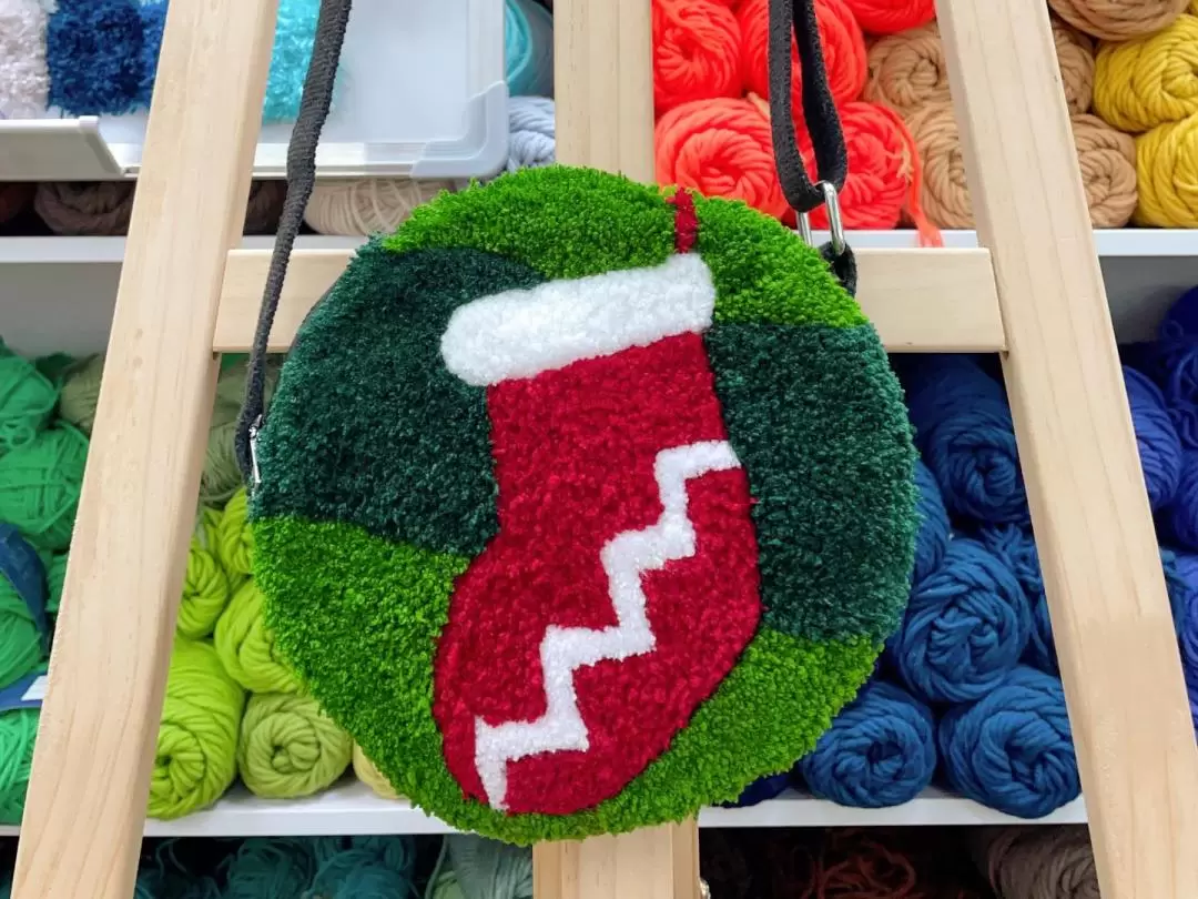 新加坡簇絨（Tufting）製作體驗（Anna Craft Creative提供）