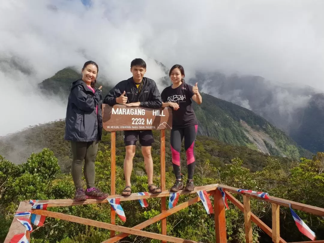 Maragang Hill Crocker Range Hiking Experience from Kota Kinabalu