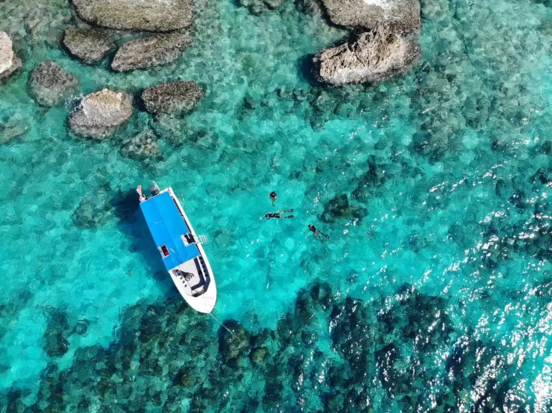 曼塔納尼群島浮潛／水肺潛水＆卡哇卡哇河遊船