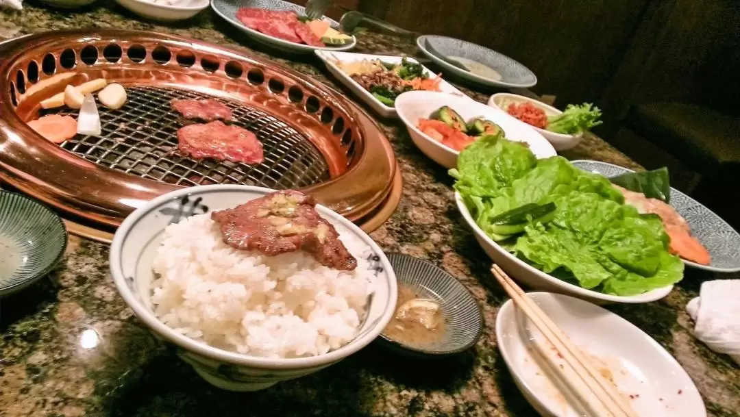 新宿和牛烤肉 & 壽司品嚐體驗