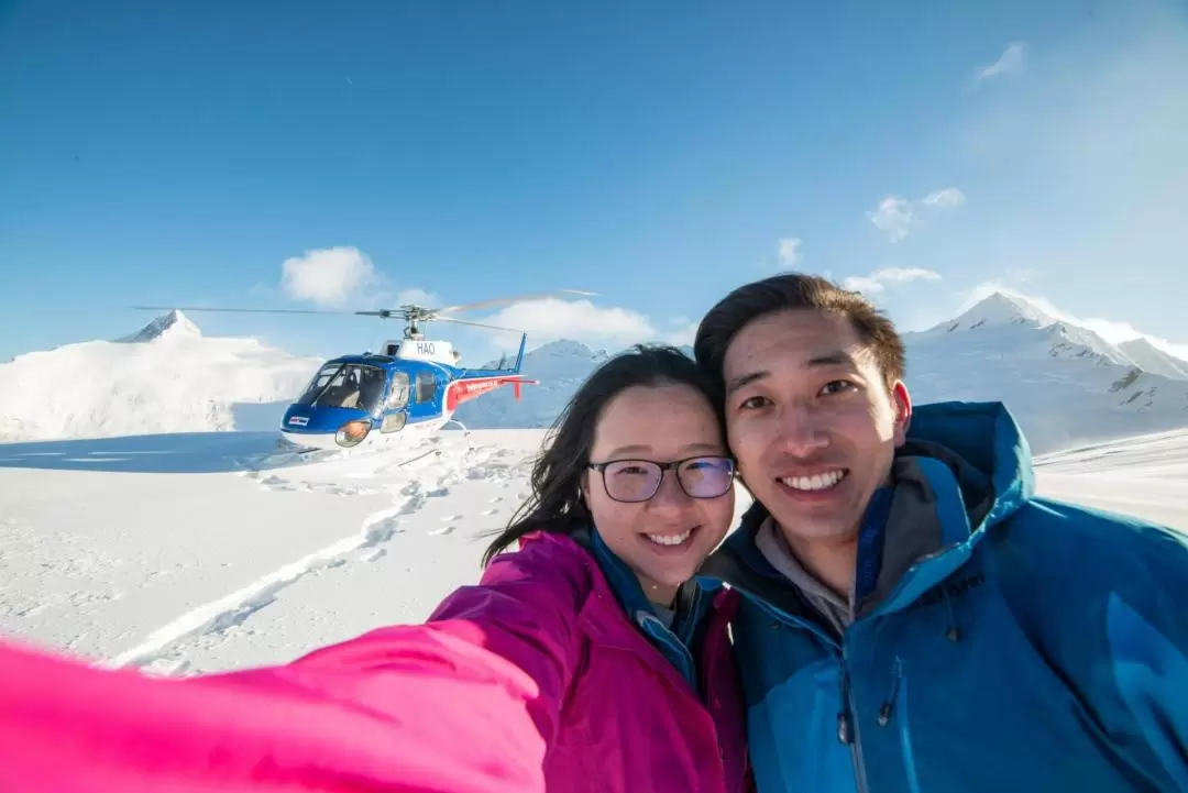 皇后鎮直升機觀光之旅（高山着陸）