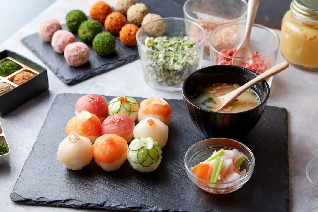 Instagrammable Cooking Class in Asakusa (Temari Sushi Making)