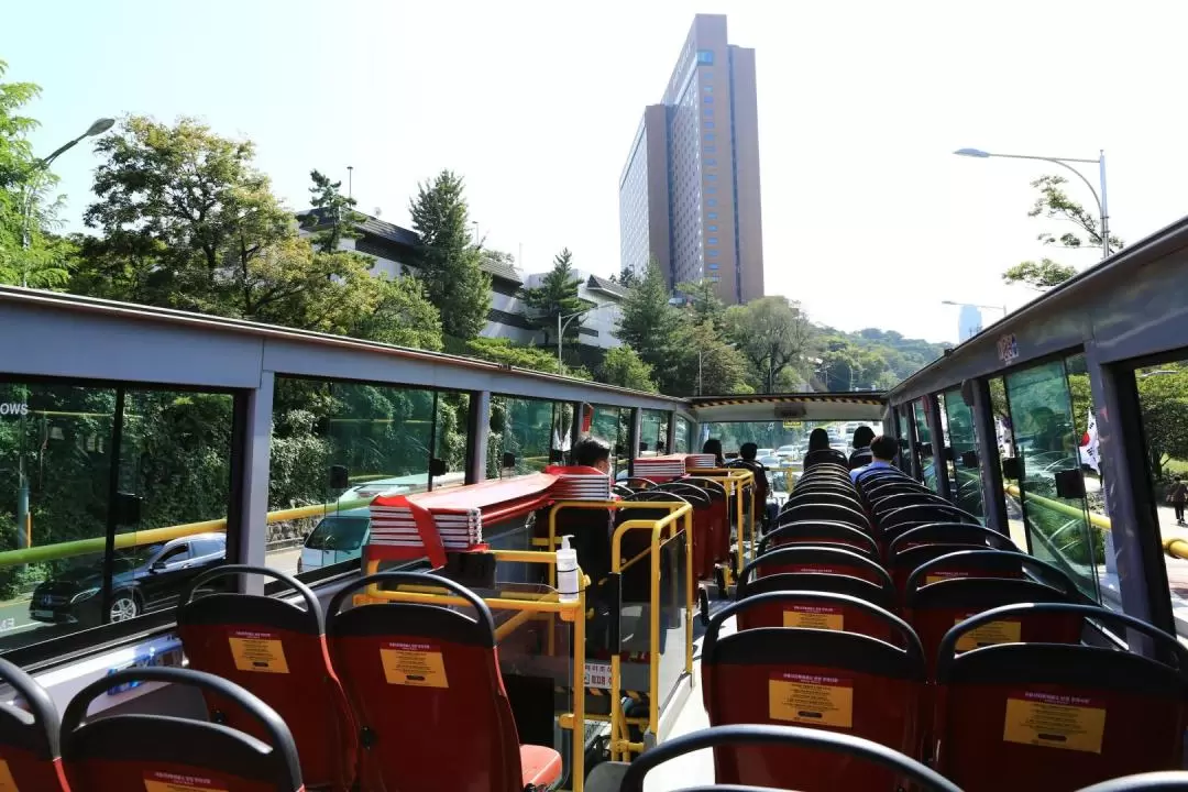 Seoul City Tour Bus Downtown Palace Namsan Hop-On Hop-Off Tours 