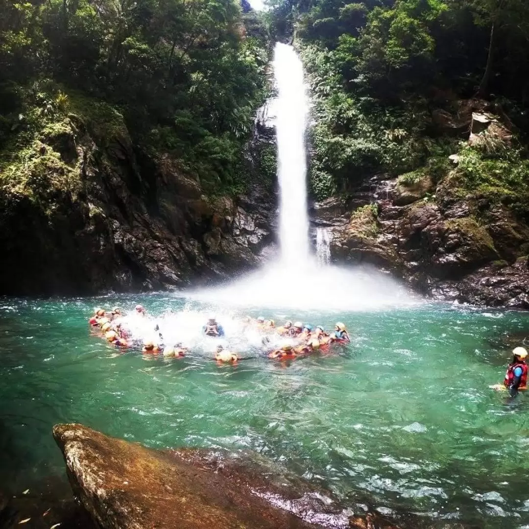 Jinyue Waterfall and Lupi River Trekking in Yilan