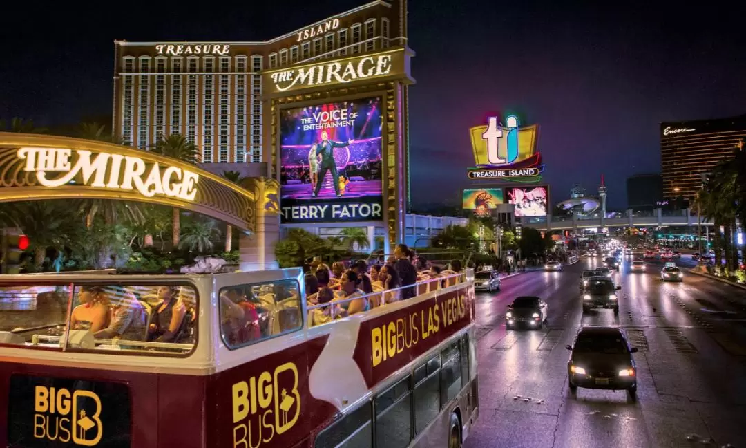 Las Vegas Big Bus Hop-On Hop-Off Tours (Open-Top)