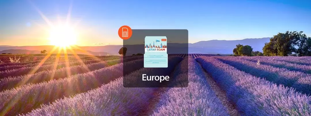 유럽 4G SIM 카드 (인도 배송) by StarRoam