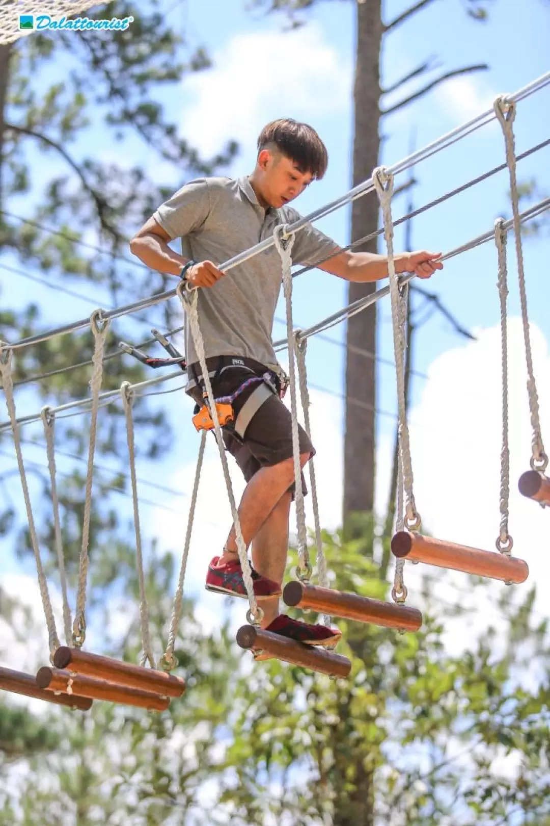 Combo High Rope Course Adventure and Datanla New Alpine Coaster Experience in Da Lat