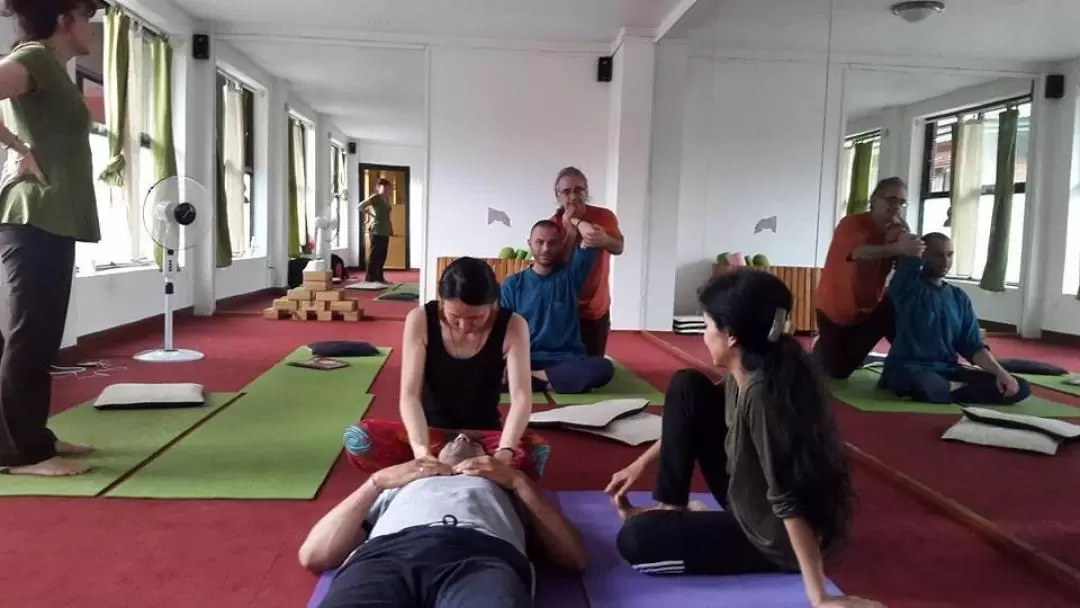 Mandala Studio Yoga Session in Kathmandu