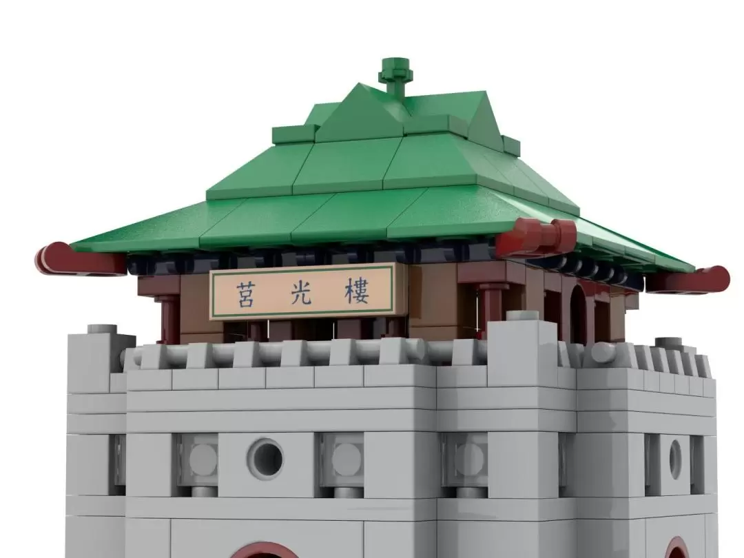 Kinmen Juguang Tower Brick Model 