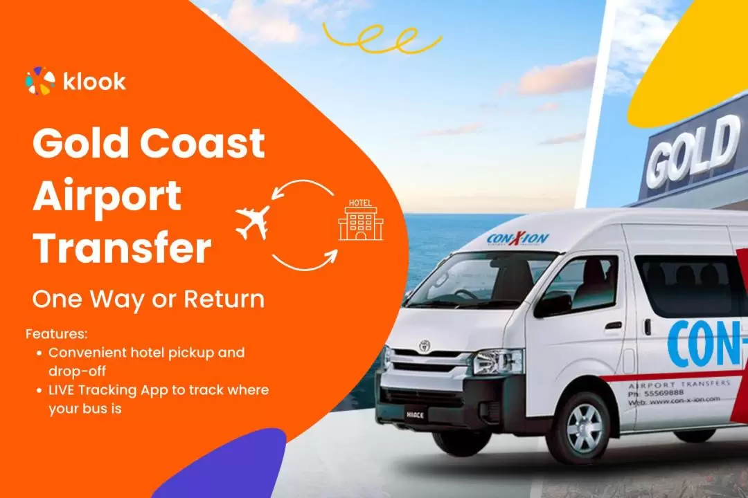 Shared Gold Coast Airport Transfers (OOL) for Gold Coast