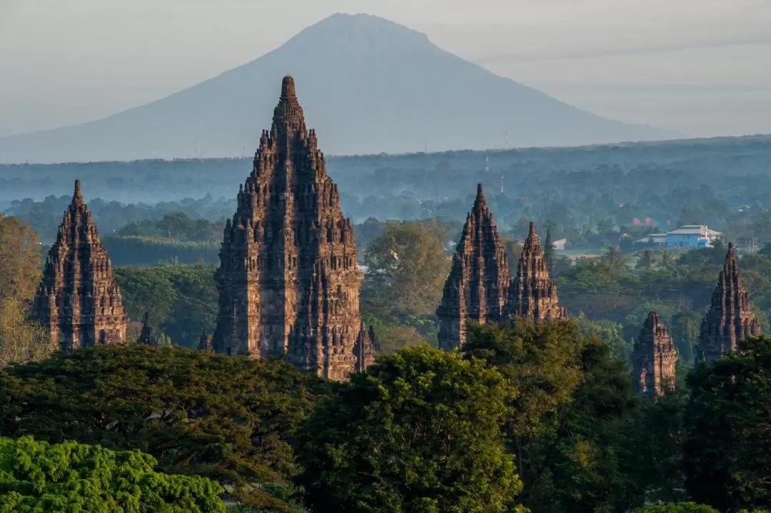 Borobudur Temple, Merapi Kaliadem (Jeep), and Prambanan Temple Tour