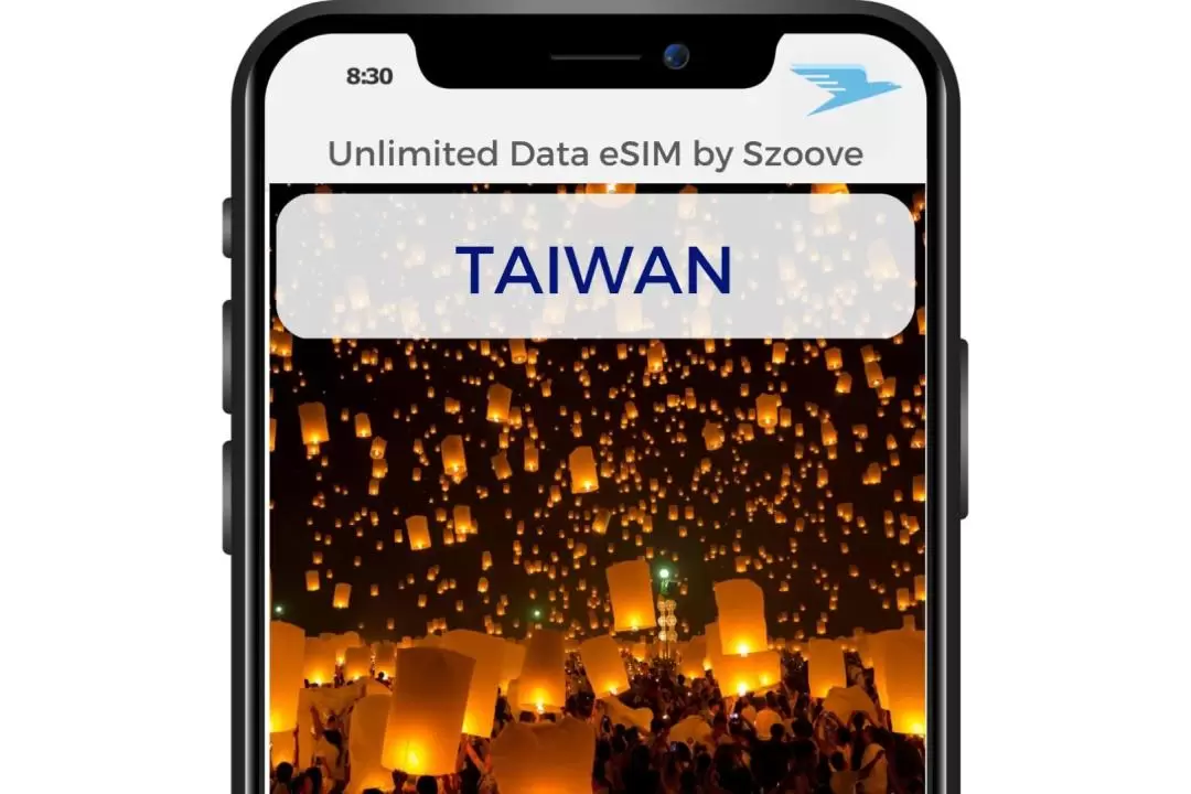 台灣每日 1GB 無限流量限速 eSIM 卡