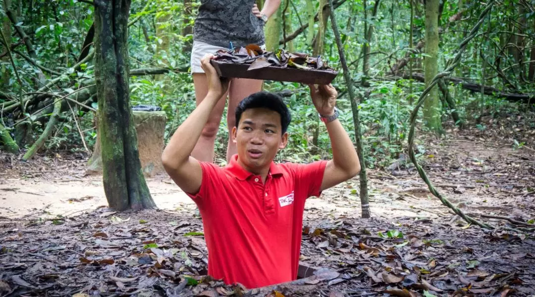 越南古芝地道（Cu Chi Tunnels）半日私人探索之旅