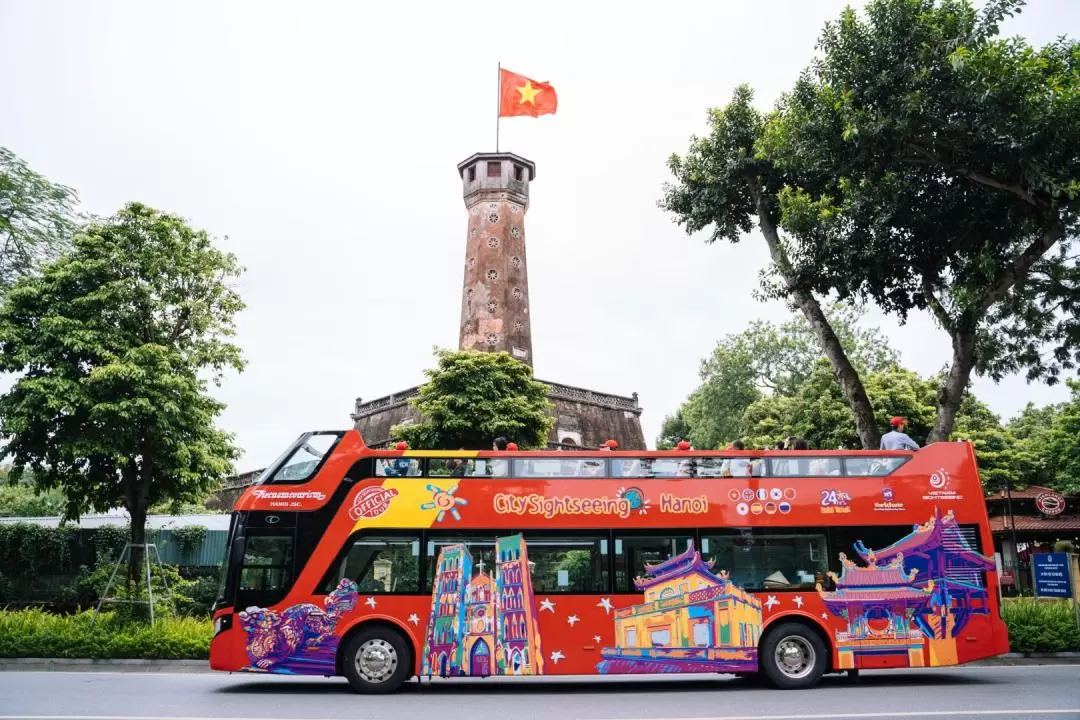 河內雙層觀光巴士票（City Sightseeing 提供）