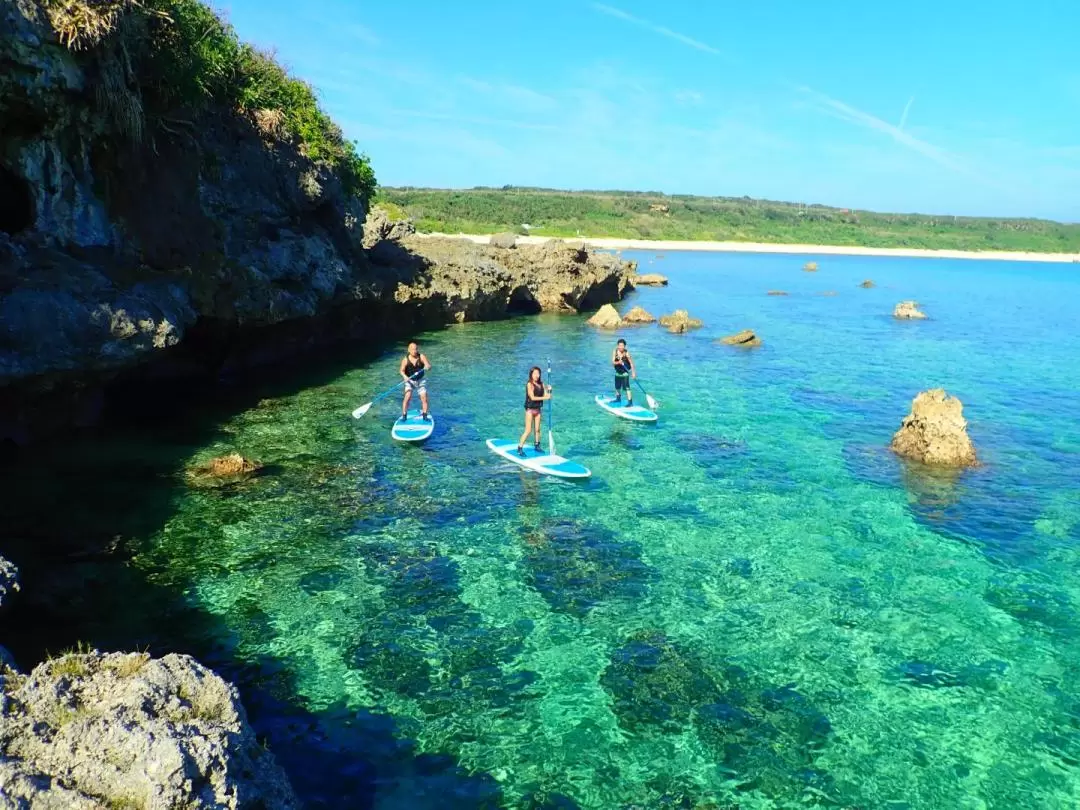 Superb View Beach SUP/Canoe and Tropical Snorkeling Experience