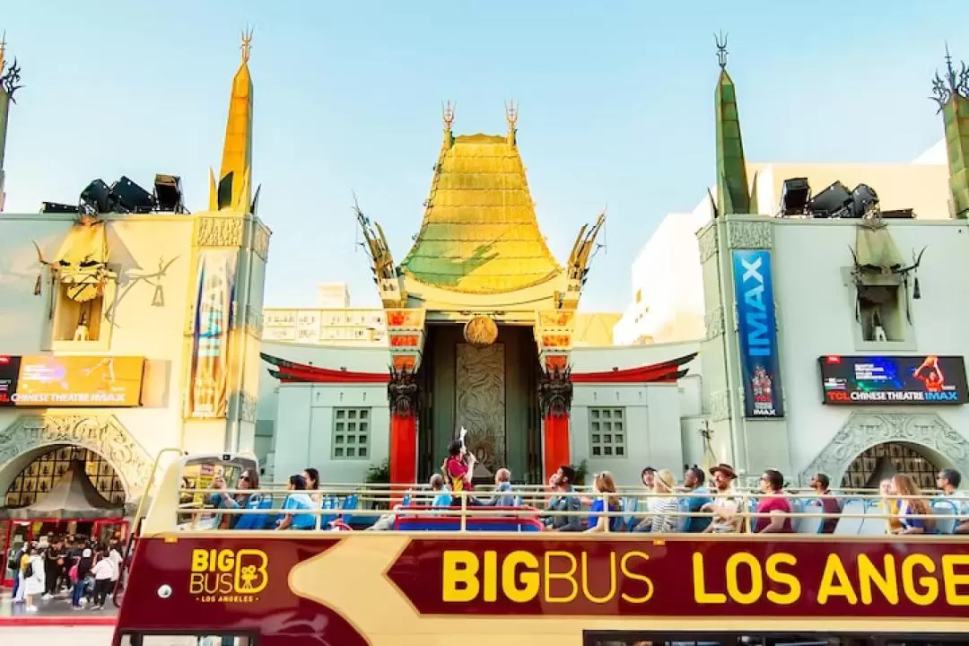 TCL Chinese Theatre Guided and Bus Tour in Los Angeles