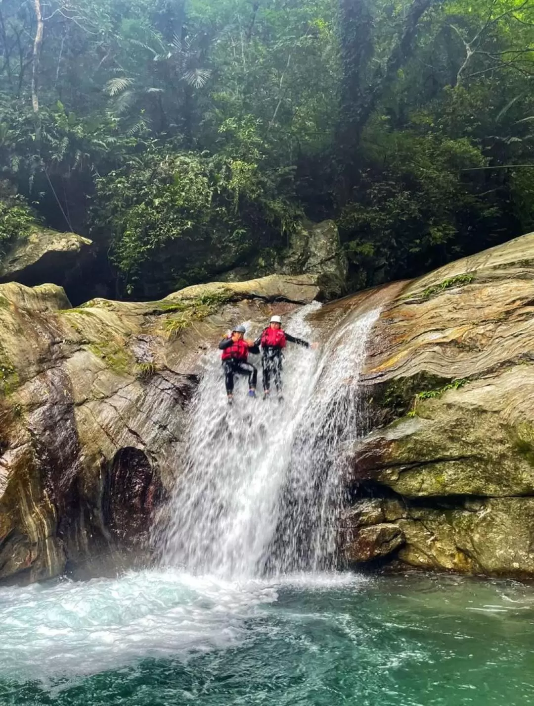 Jinyue Waterfall River Trekking in Yilan