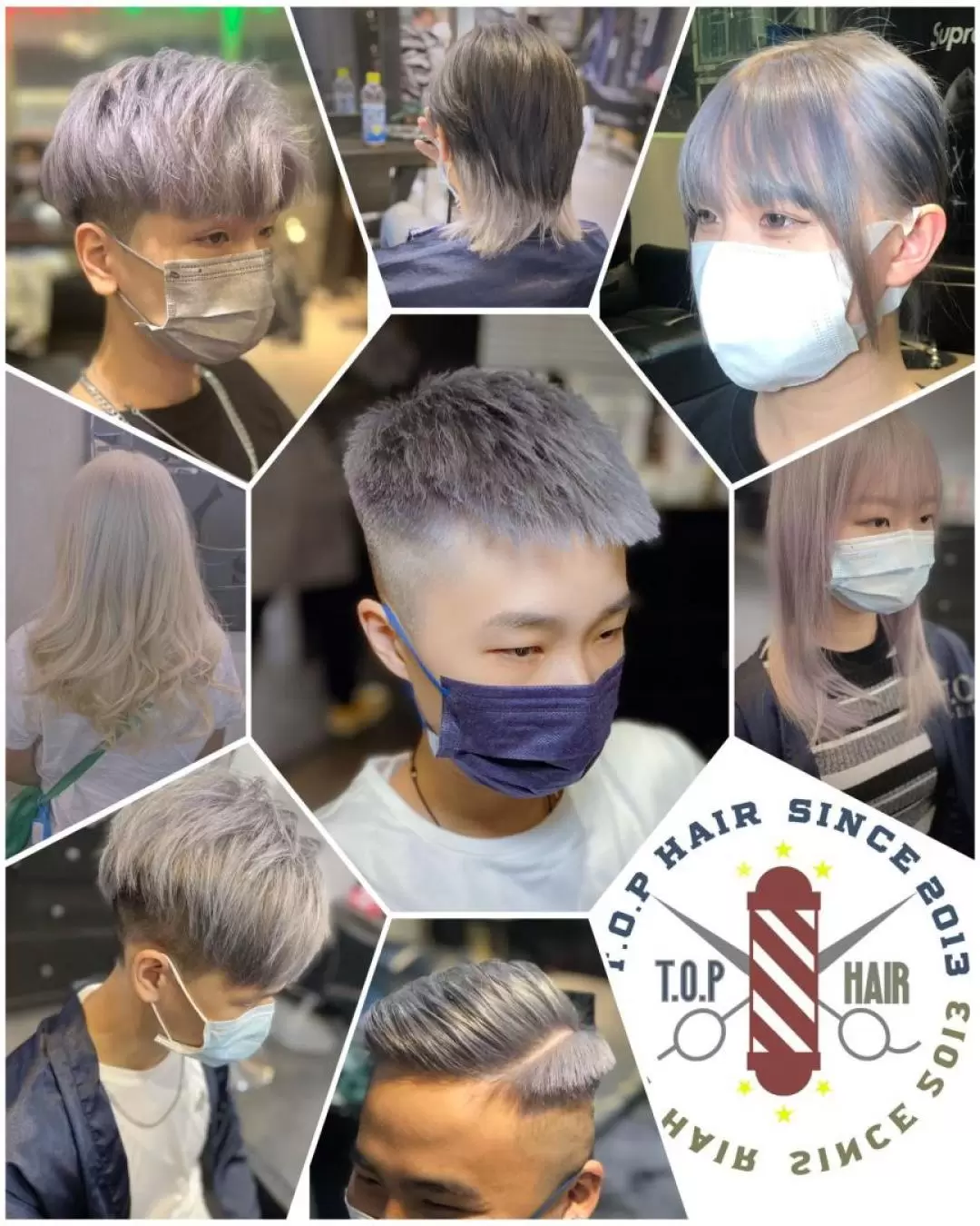 T.O.P Hair Salon 各種ヘアサービス体験（旺角）