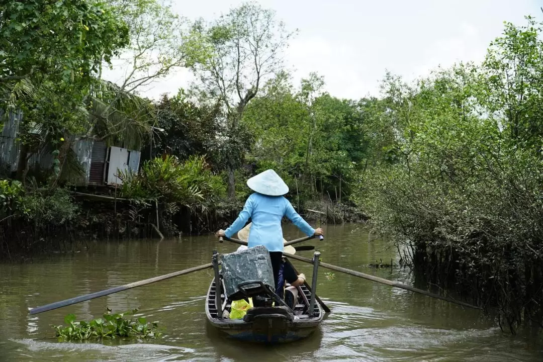Discover Mekong Delta with Kayaking, Boat ride, Biking and optional Cooking Class