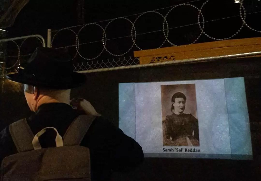 Gangsters and Candy Stores Laser Projector Night Walking Tour in Melbourne