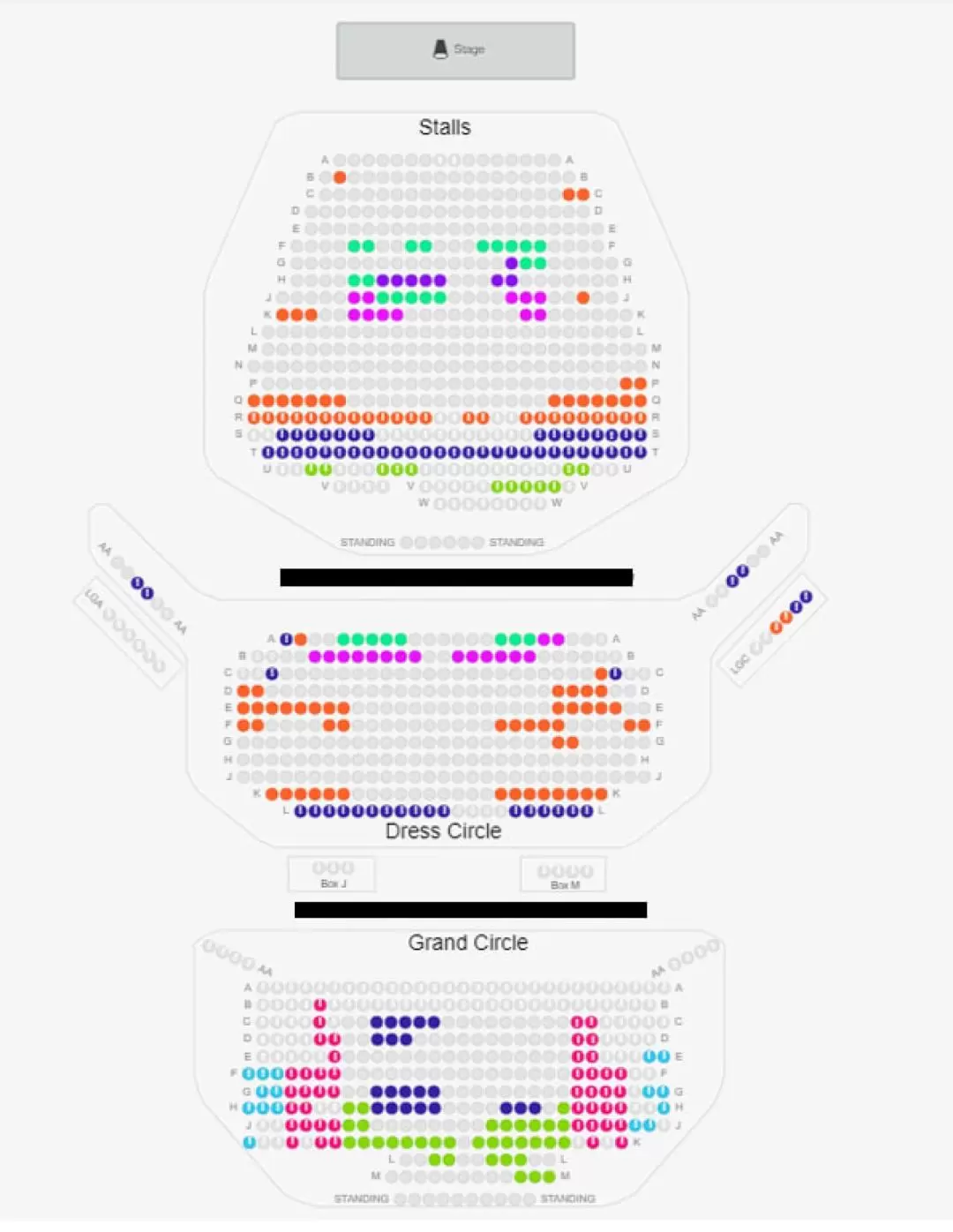 Les Miserables Show Ticket in London