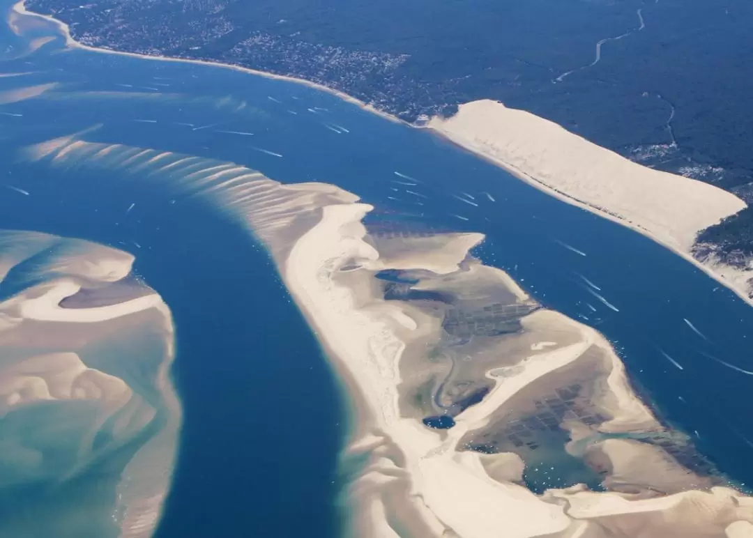 Arcachon Bay and Dune du Pilat Helicopter Tour