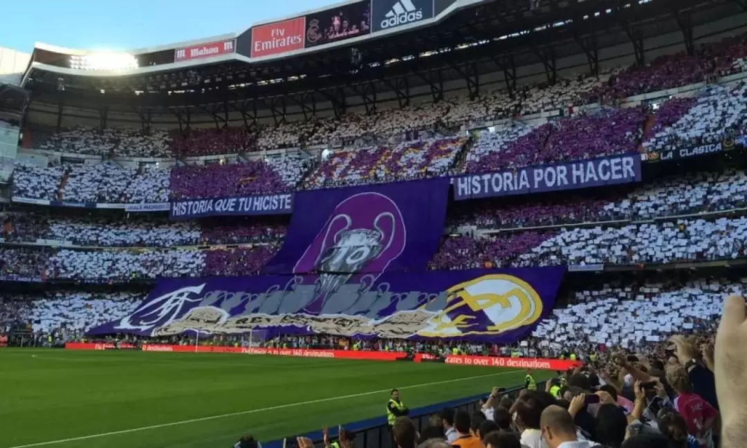 Real Madrid Match Tickets at Santiago Bernabeu