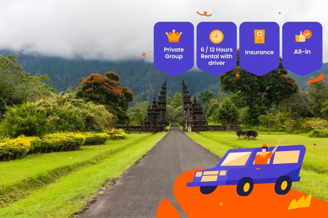 Bali Private Car Rental with Driver