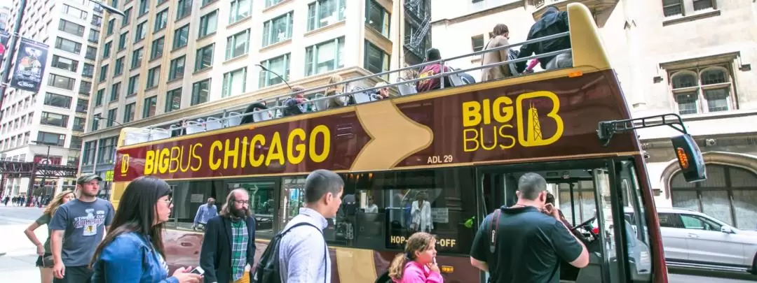 Chicago Big Bus Hop-On Hop-Off Tours (Open-Top)