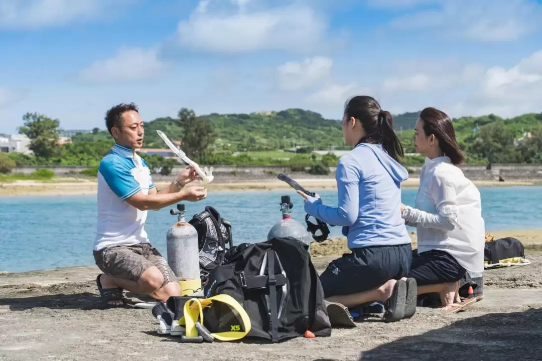 日本沖繩3日開放水域潛水課程