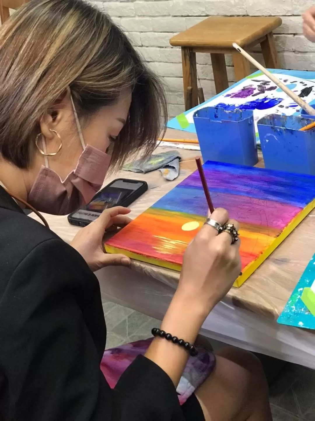 Handmade Classroom - Artjam Free Painting Workshop｜Causeway Bay