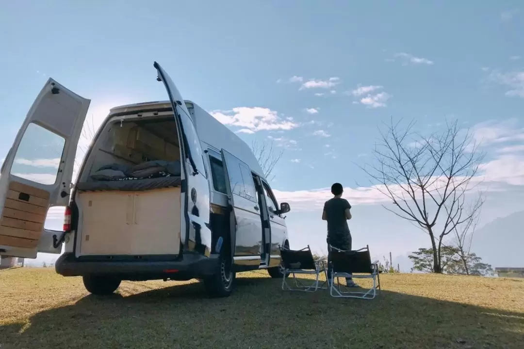 台北露營｜旅森山｜加州露營車自駕體驗｜台北取車