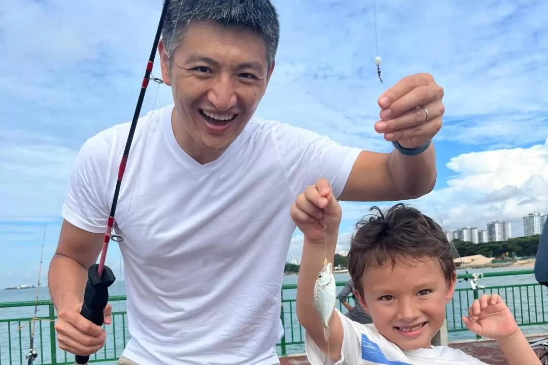 新加坡碼頭海釣體驗