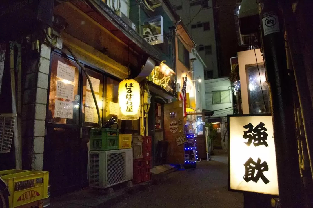 東京新宿黃金街酒吧夜生活體驗