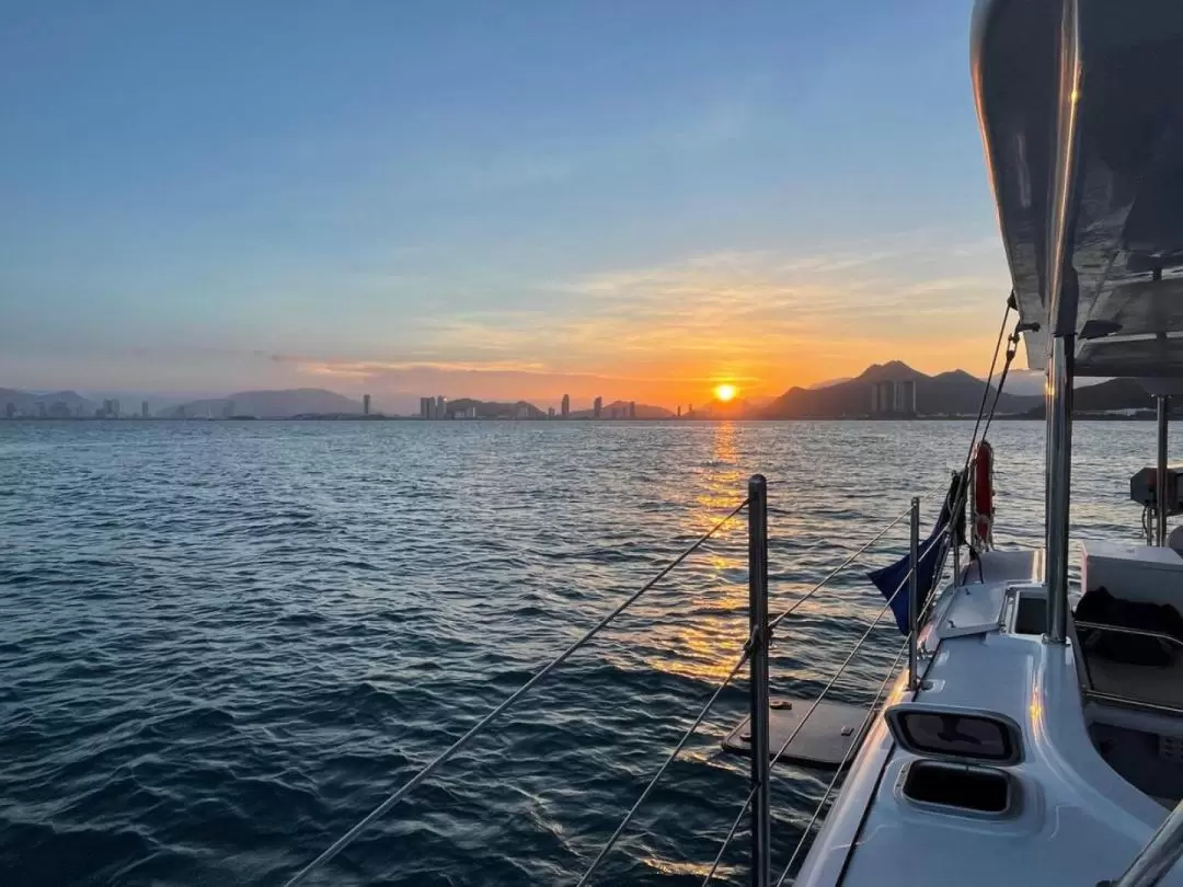 Nha Trang Sunset Luxury Yacht Tour with BBQ Dinner Party