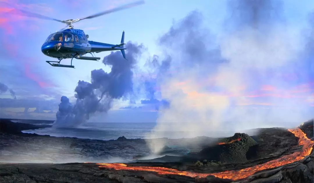 Hawaii Big Island Blue Hawaiian Helicopter Tour