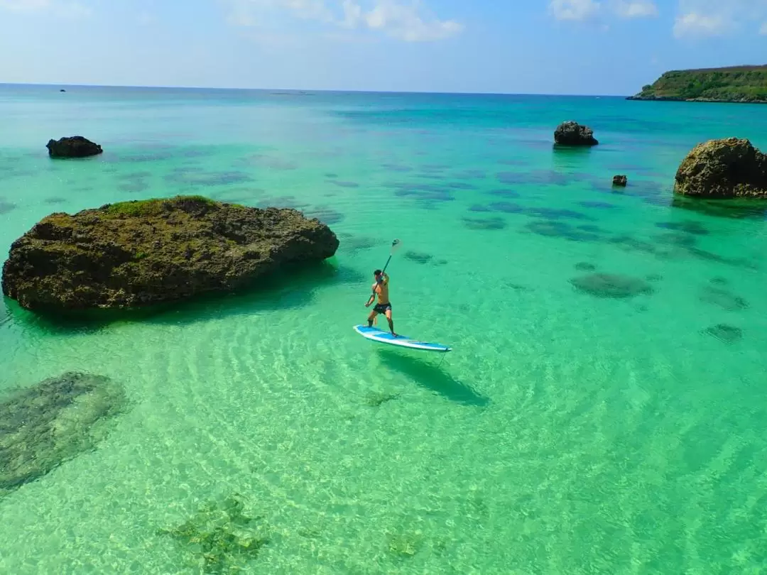 SUP/Canoe Tour with A Spectacular Beach in Miyako Island