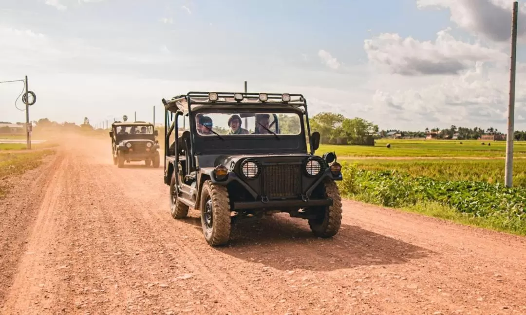 Tonle Sap Lake Floating Village Sunset Boat Tour By Jeep