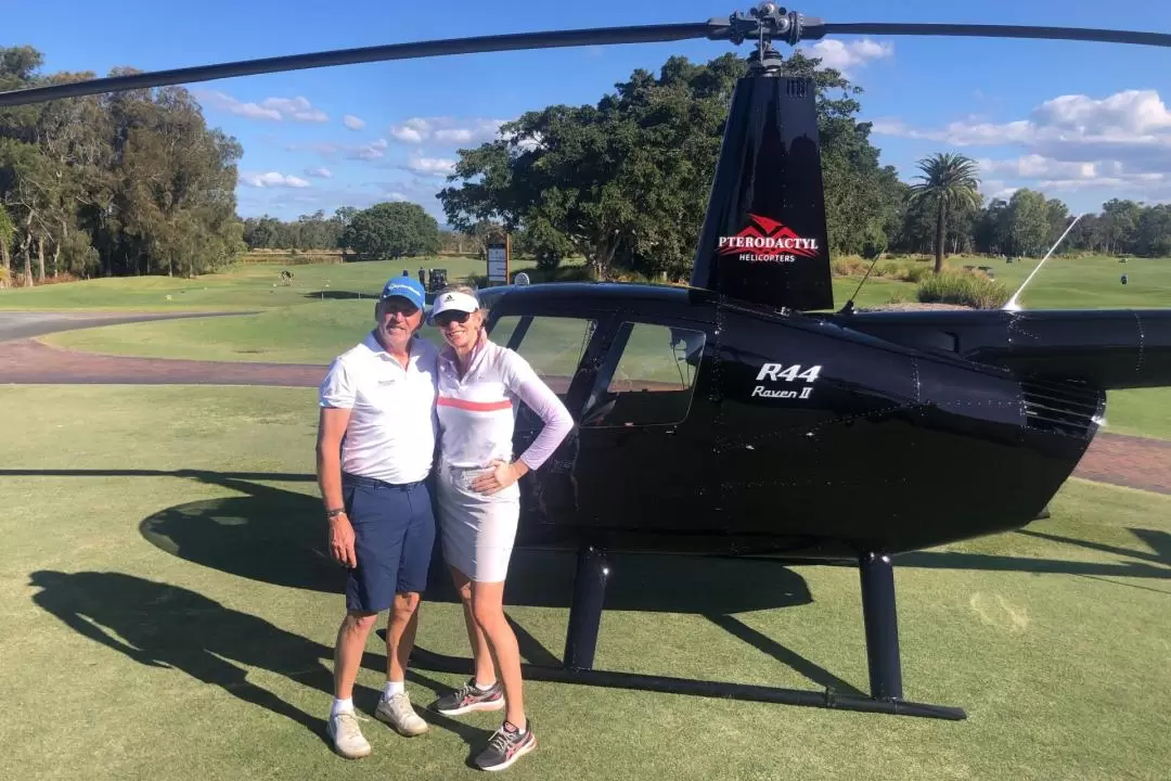 Heli Golf Experience from Brisbane