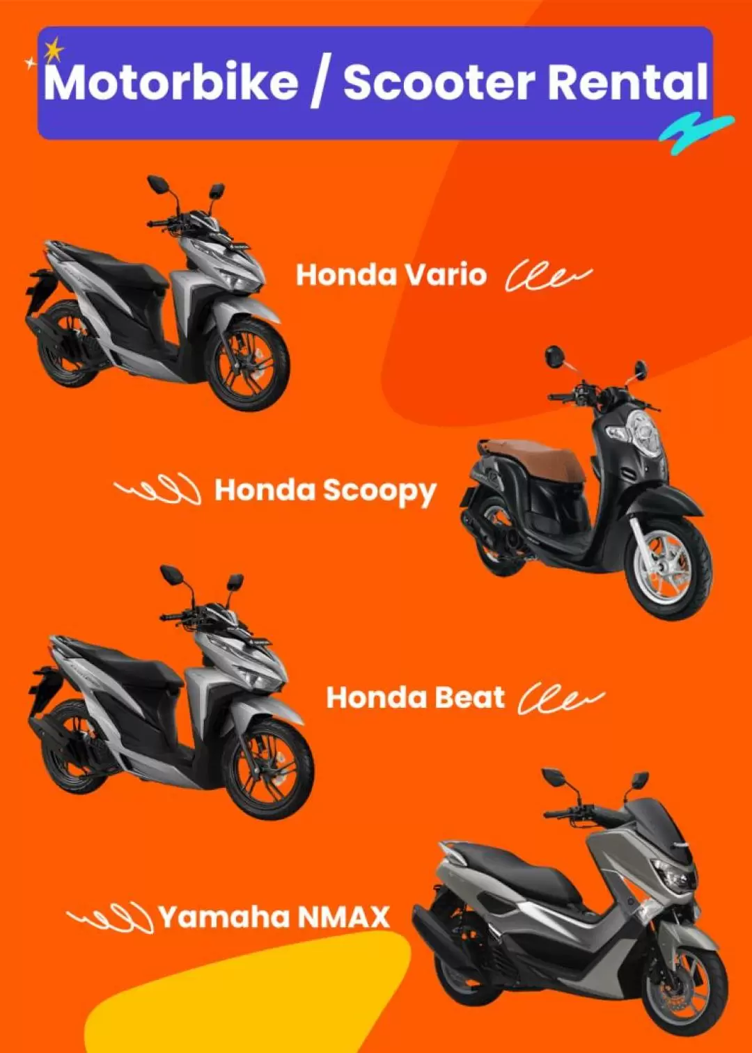 Nusa Penida Scooter Rental